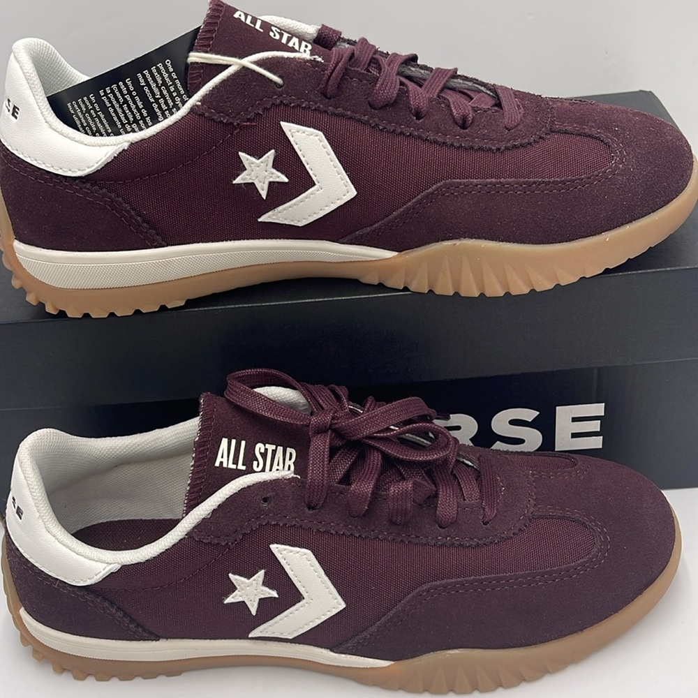Converse WMNS RUN STAR TRAINER OX BLOODSTONE/EGRET/WHITE A13360C Sneakers - Picture 2 of 16